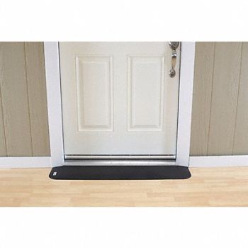 EZ EDGE ADA Compliant Ramp Matte Black 7/8 H, 53VF54