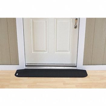 EZ EDGE ADA Compliant Ramp Matte Black 1 H, 53VF56