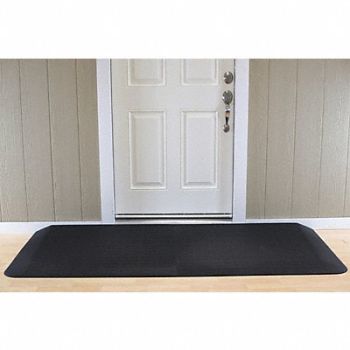 EZ EDGE ADA Compliant Ramp Matte Black 2 3/4 H, 53VF71