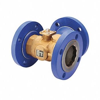 JOHNSON CONTROLS Control Ball Valve 3-Way 208 Coefficient, 53WN05