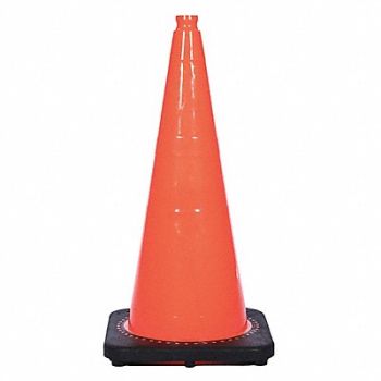 JBC REVOLUTION Traffic Cone 1 lb Orange Cone Color, 53WN78