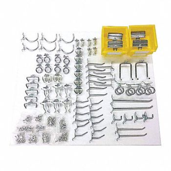 TRITON PRODUCTS Pgbrd Hook Asmt Kit 6 1/8x8 7/8x8 7/8in, 53XM51