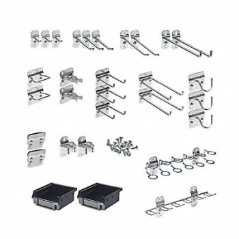 TRITON PRODUCTS Pgbrd Hook Asmt Kit 2 1/2x15.25x10 1/2in, 53XM53