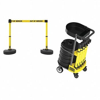 BANNER STAKES PLUS Cart Pkg w/Tray Out of Service, 53XV85