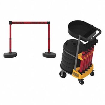BANNER STAKES PLUS Cart Pkg w/Tray Stay Bhnd The Line, 53XV90
