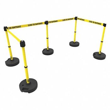 BANNER STAKES PLUS Barrier Set X5 Closed for Maint Ylw, 53XW31