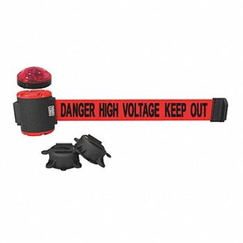 BANNER STAKES Belt Barrier Matte Orange Belt, 53XW55
