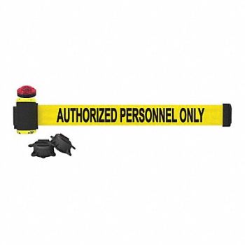 BANNER STAKES Belt Barrier Matte Red Belt, 53XW65