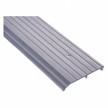 NATIONAL GUARD Half-Saddle Threshold Fluted Top 4 ft L, 53YA74