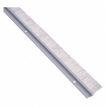 NATIONAL GUARD Door Weather Strip 8 ft Overall L, 53YA82