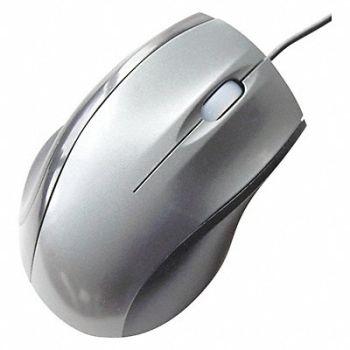 ABILITY ONE Mouse Corded Optical 2 Buttons, 53YH99