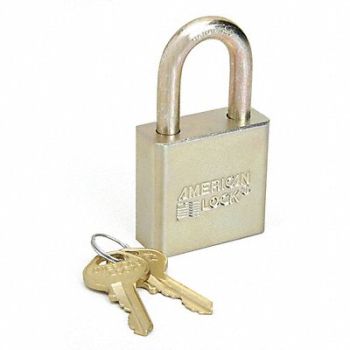 ABILITY ONE Keyed Padlock Alike Steel PK10, 53YJ26