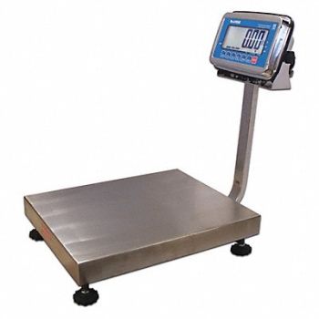 B-TEK WORLDWEIGH Platform Counting Bench Scale LCD, 53YJ85