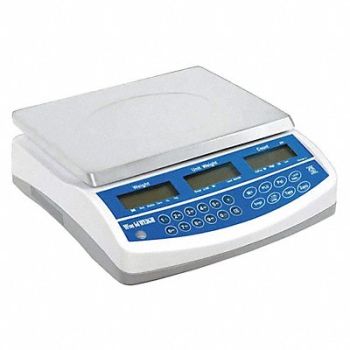 B-TEK WORLDWEIGH Compact Counting Bench Scale LCD, 53YJ86