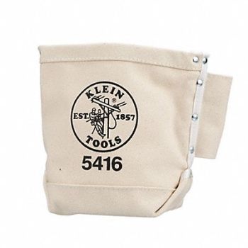 KLEIN TOOLS Beige Tool Pouch Canvas, 2DFU9