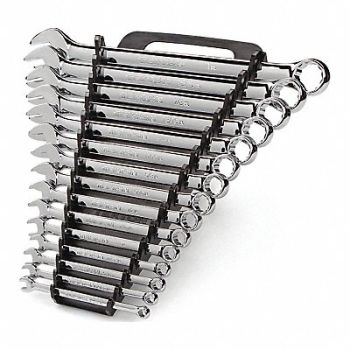 TEKTON Comb. Wrench Set 1/4-1 15 pcs., 541G65
