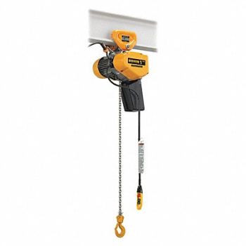 HARRINGTON Electric Chain Hoist 12.3A 33/5.5 fpm, 54PN02