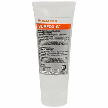 WALTER SURFACE TECHNOLOGIES Weld Cleaning Electrolyte 100mL Tube PK6, 49H747