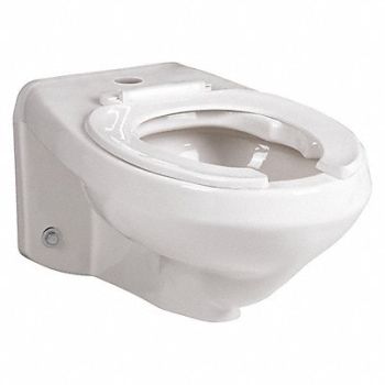 MANSFIELD Toilet Bowl Elongated Wall Flush Valve, 54DC87