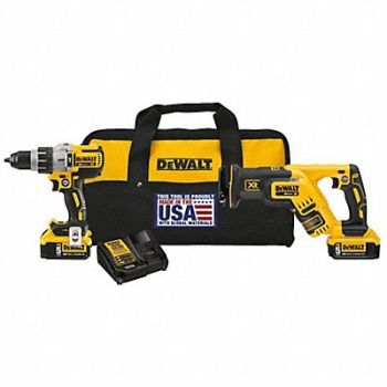 DEWALT Cordless Combination Kit 2 Tools 20V DC, 54DD04