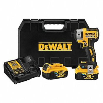 DEWALT Impact Driver Pistol Grip 20VDC, 54DD16