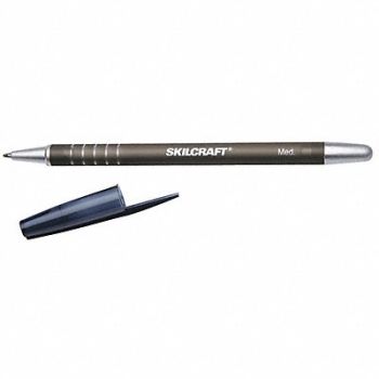 ABILITY ONE Ballpoint Pens Black PK12, 54DD44