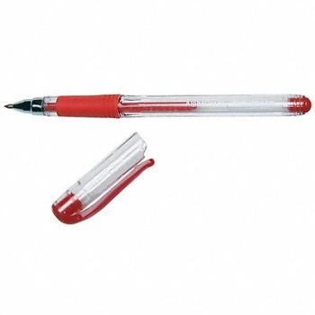 ABILITY ONE Gel Pens Red PK12, 54DD46