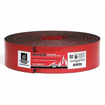 STI MARINE Fire Barrier Wrap Strip H 1/4 2 W, 54DE99