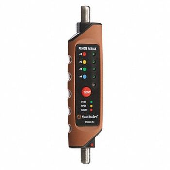 SOUTHWIRE Coax Continuity Tester and Mapper, 54DF43