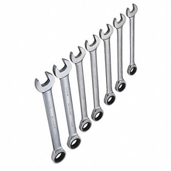 WESTWARD Combo Wrench St Steel Fll Plish Standard, 54DG23