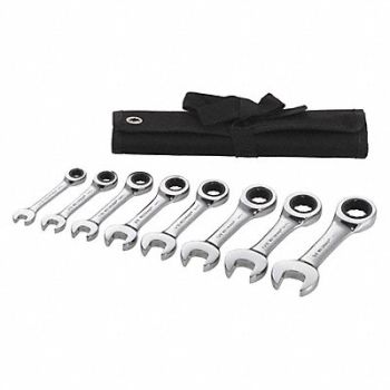 WESTWARD Combo Wrench St Steel Fll Plish Standard, 54DG30