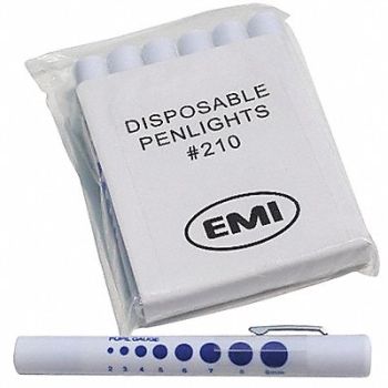EMI GenPurp Penlight Plastic White 49lm PK6, 54DG70
