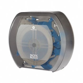 GEORGIA-PACIFIC Toilet Paper Dispenser (4) Rolls Plastic, 54DJ12