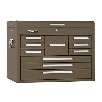 KENNEDY Matte Brown Light Duty Top Chest, 54DM79