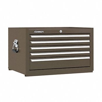 KENNEDY Matte Brown Heavy Duty Top Chest, 54DN16