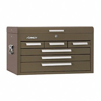 KENNEDY Matte Brown Light Duty Top Chest, 54DN25