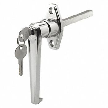 PRIME-LINE Locking Handle Zinc Silver, 54DR80
