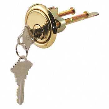 PRIME-LINE Mortise Cylinder Brass Grade 1 Schlage C, 54DR85