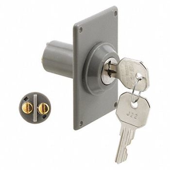 PRIME-LINE Key Switch SPDT Contact Form 0.125 dia., 54DR87