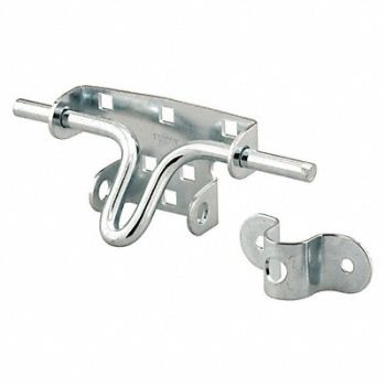 PRIME-LINE Slide Bolt Manual Lever Zinc 1-5/16 L, 54DR89