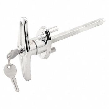 PRIME-LINE Keyed T Handle Zinc Silver, 54DR92