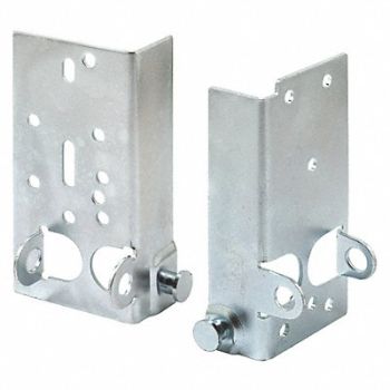PRIME-LINE Bottom Lifting Brackets Steel Silver PR, 54DR95