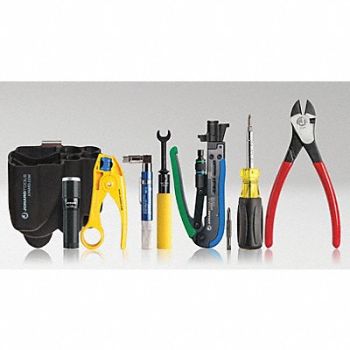 JONARD TOOLS Hand Tool Kit 8 Pieces Uninsulated, 54DV85