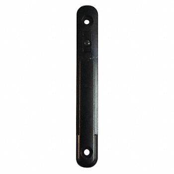 TENSABARRIER Wall Receiver Black Unfinished, 54EE41