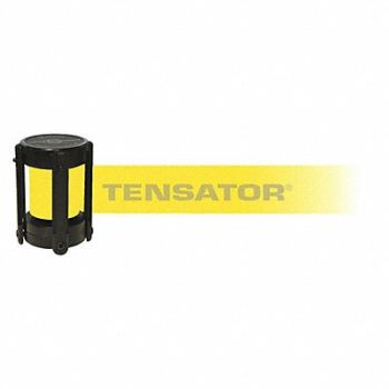 TENSABARRIER Barrier Post Plastic Post Black Finish, 54EE43