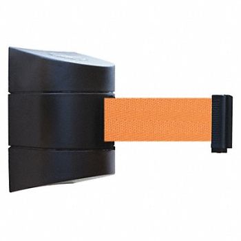 TENSABARRIER Barrier Post Plastic Post Black Finish, 54EE49
