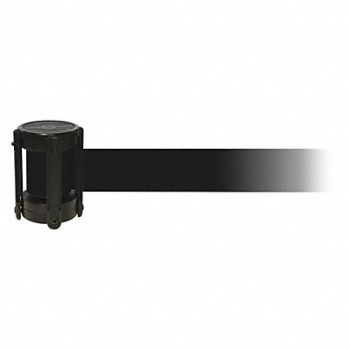 TENSABARRIER Barrier Post Plastic Post Black Finish, 54EE57