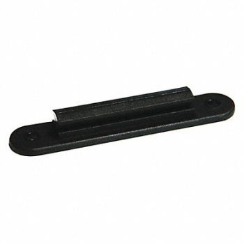 TENSABARRIER Wall Receiver Black Unfinished, 54EE63