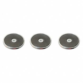 TENSABARRIER Wall Unit Magnet Black Unfinished, 54EE65
