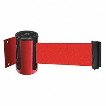 TENSABARRIER Barrier Post Metal Post Red Finish, 54EE69